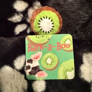 Small 2” Bark-a-Boo Kiwi Dog Toy